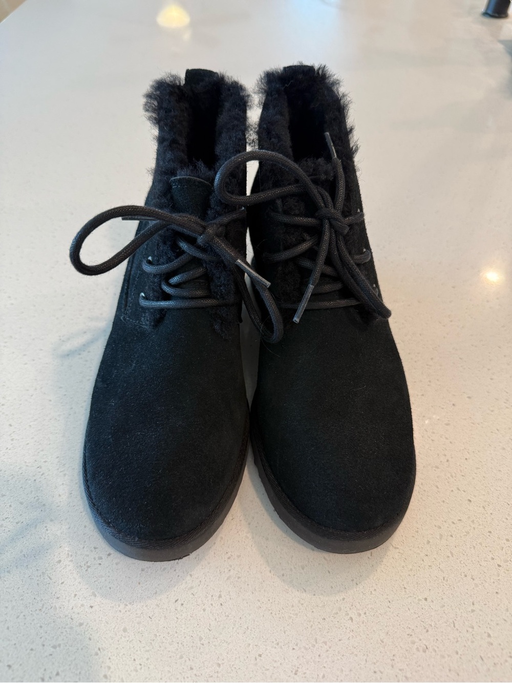 Women's UGG Black Classic Femme bootie